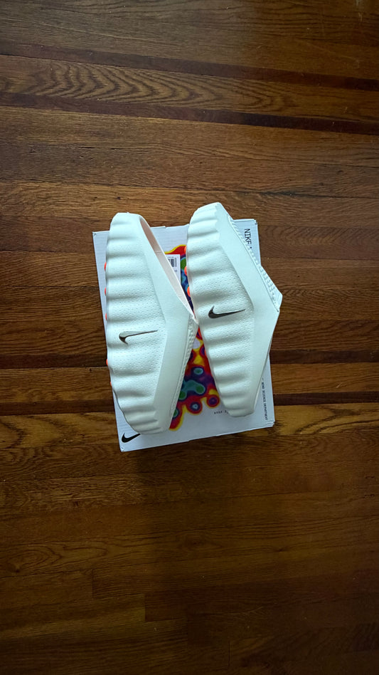 Nike Mind 001 Slip-On Low Top Sneakers White/Orange Unisex HQ4309-100